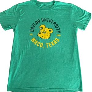 Baylor University Vintage Adult Medium Baylor Bears Short Sleeve Comfy Tee Shirt
